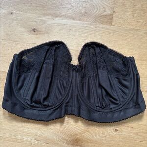 Vintage Goddess ILGWU I Owe It All To‎ Strapless Underwire Bra Size 38D